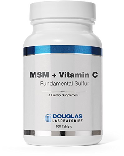 Douglas Laboratories® - MSM + Vitamin C (Fundamental Sulfur) - Supports Wound Healing and Capillary Health* - 100 Tablets