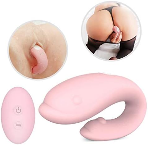 Qbyoop Ðíl'dɔ U Shape Toy Women Silicone Vibrarter for Women Bullet G- Sport Simulator for Female Sex-Toes for Couples with Strong Motor U-Type Relaxation Tools for Lover Flirting Fun Qbyoop Vībrātòr