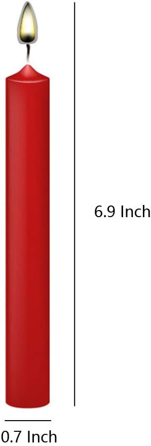 KISEER 6 Pcs Low Temperature Candles Low Heat Romantic Candles Wax for Couples, Wedding, Home Decoration: Home Improvement