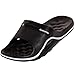 Cammie Women's Slip On Cushioned Black Slide Sandals 5 B(M) US