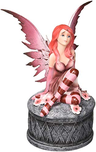 Major-Q G9091948 6 1/4" Scorpio Fairy Resin Trinket Jewelry Box Collection