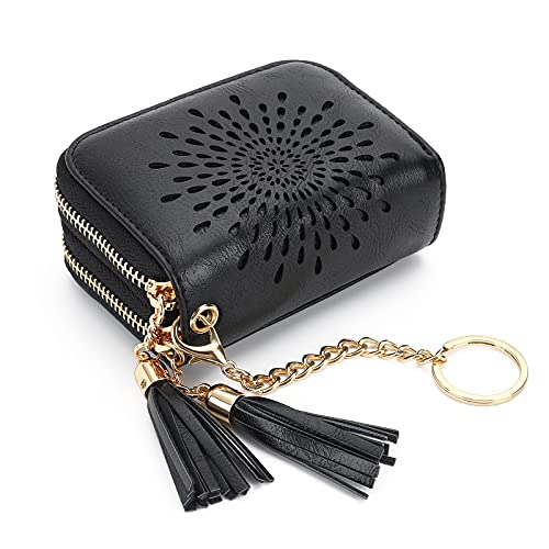 APHISON Women's Large Capacity Clutch Wallet - RFID Blocking Wristlet With Card Slots & Phone Pocket