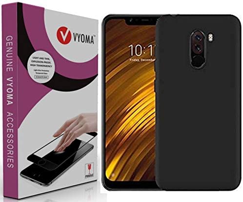 Xiaomi Pocophone F1 (Poco F1) Ultra Slim Soft TPU Silicon Sleek Rubberized Back Case Cover by VYOMA™