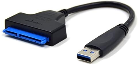 USB 3.0 to SATA Adapter Cable for 2.5" SSD/HDD Drives - SATA to USB 3.0 External Converter and Cable,USB 3.0 - SATA III converter (SATA-USB 3.0 converter cable)