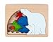 Hape Polar George Luck Wooden Layers Puzzle