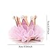 Honbay 2PCS Princess Crown Pearl Hairpins Hair Clips Barrettes Hair Accessories