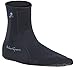 NeoSport Wetsuits Premium Neoprene 2mm Neoprene Water Sock, Black, Size 10