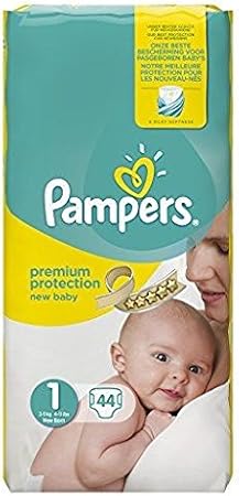 Pampers Premium Protection New Baby Lot De 2 Paquets De 44 Couches Taille 1 2 5 Kg Amazon Fr Hygiasne Et Soins Du Corps