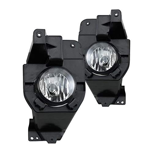 Winjet WJ30-0522-09 Replacement For 2011-2015 Ford Explorer Fog Lights Clear Lens Factory Style