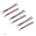 Crazepony 3 Sets Tiny Whoop JST-PH 2.0 Pin Male Female Connector Cable Kit for Blade Inductrix Battery Upgrade