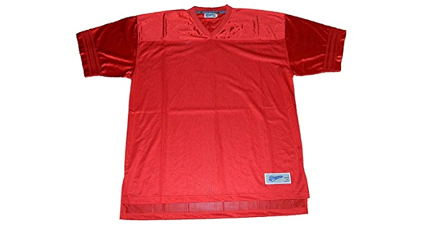 red plain jersey