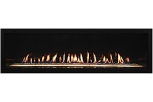 EMPIRE COMFORT SYSTEMS Empire Boulevard Direct Vent Linear Fireplace 48" Natural Gas with Matte Black Liner