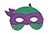 Ninja Turtles Donatello Cape and Mask Set, Green & Purple