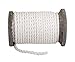 Ravenox Natural Twisted Cotton Rope | (Natural White)(1/2 Inch x 25 Feet) | Made in The USA | Strong Triple-Strand Rope for Sports, Décor, Pet Toys, Crafts, Macramé & Indoor Outdoor Use