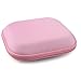 Geekria NOVA Headphones Case Compatible with Sony MDR-ZX600/ZX310AP/ZX310/ZX300, Replacement Hard Shell Travel Carrying Bag with Cable Storage (Pink)