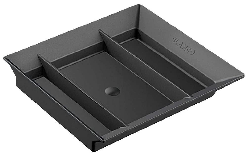 BLANCO Select lid 6 litres | Black Plastic | Lid for Covering Buckets and Collecting Small Items | Perfectly Matched Design for BLANCO Select II and FLEXON II