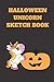 Halloween Unicorn SketchBook by Damian Paper-pen