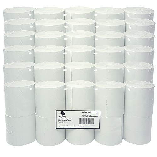 (60) Thermal Paper Rolls 3 1/8 X 230 Epson TM-T85 TM-T88 T88II T88III IV T88V T20