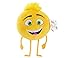 The Emoji Movie Stuffed Bean - Hi5