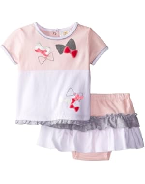 ABSORBA Baby Girls' Bow Short Set
