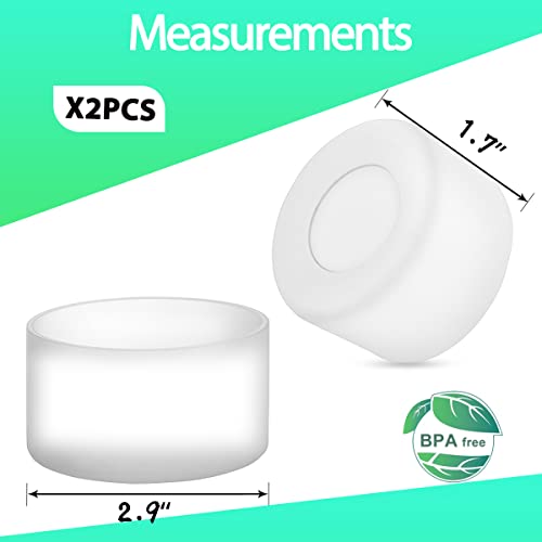 LOCONHA 2Pcs Silicone Boot for Stanley Cup 40oz & Stanley IceFlow 20oz