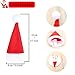 Monadicase Christmas Wine Bottle Cover Gift Wrapping Knitted Sweater Scarves and Hat for Home Party Kitchen Table Decoration 3 Designs - with 4 pcs Santa Claus Hat Cutlery Bags Set Cute Tableware Hold