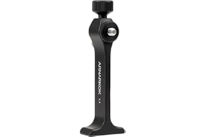ARNARKOK Binocular Tripod Mount 1/4 Inch Threading Mount, Solid Metal Binocular Tripod Adapter, Binocular Accessories
