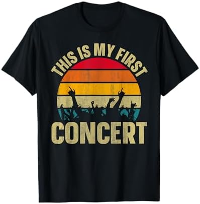 Amazon.com: This is My First Concert T-Shirt : Clothing, Shoes