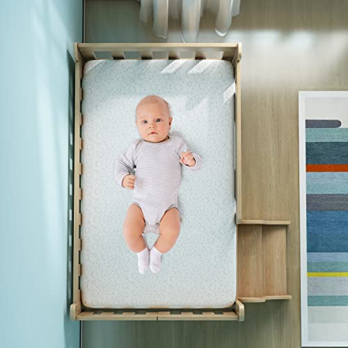 Crib Mattress, Premium Zero Pressure Foam Baby Mattress, NUKLOR Double