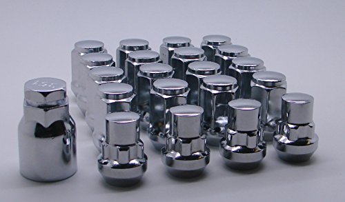 Click Here to See More Images AccuWheel LNA-12150C5L Chrome Bulge Acorn Wheel Lug Nuts (12mm x 1.5 Thread Size) 1.4
