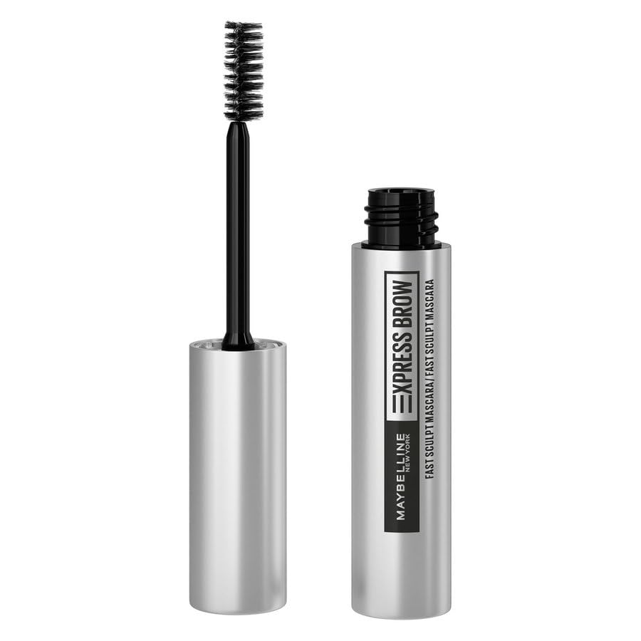 Maybelline Express Brow Fast Sculpt Eyebrow Gel, Shapes and Colours Eyebrows, All Day Hold Mascara, 10 Clear, 0.023 kg