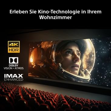 Sony BRAVIA 7 II True RGB Fernseher, 75 Zoll, 4K-Smart-TV (Google TV), RGB-LED, XR Prozessor mit KI-Technologie, 120-Hz-Fernseher mit Dolby Vision/Atmos, PS5-kompatibel, Modell 2026 – Schwarz 9