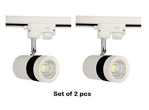 AKC LED White Body Spot Track Light (9W, Warm White, 2700k)- Pack of 2