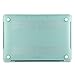 MOSISO Plastic Hard Case & Keyboard Cover & Screen Protector & Storage Bag Compatible Newest MacBook Pro 13 Inch, Pure Green