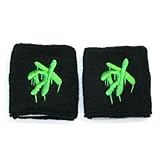 DX D-Generation X Green Logo Wristbands New