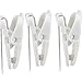 1InTheOffice Cubicle Clips, White, 12/Pack (White)