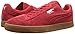 PUMA Suede Emboss Sneaker, High Risk Red/Gum, 10.5 D US