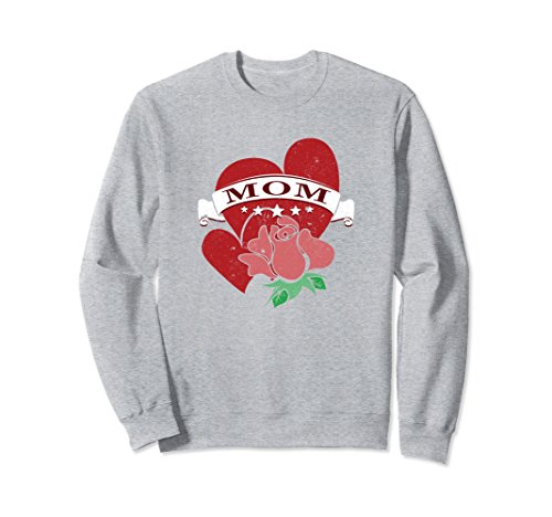Unisex Mom Tattoo Long Sleeve Pullover Sweatshirt