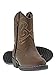 Canyon Trails Premium Kids Cowboy Boots - Comfort Fit Toddler Boots - Boys & Girls Durable & Stylish Western Wear for Young Riders (Brown)