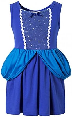 Ladouby Ruikajia Little Girls Girls Summer Dress Cinderella Aurora Princess Dress