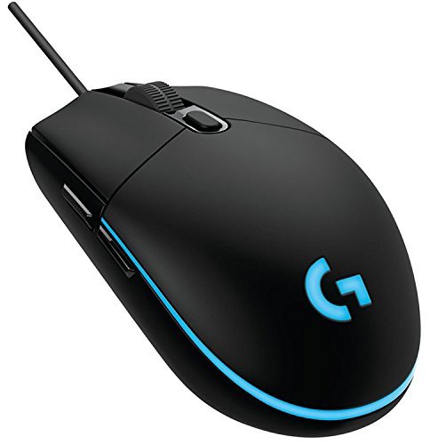 Logitech G102 IC PRODIGY Gaming Mouse Optical 6,000DPI, 16.8M Color LED Customizing, 6 Buttons -International Version- Bulk Package