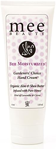 Mee Beauty Hand Repair Cream Moisturizer for Dry Cracked Hands and Feet with Honey and Organic Shea Butter, 4 ounces
