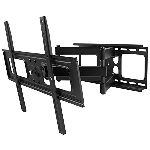 Support Plat Solid De One For All, Orientable À 120° Et Inclinable - Fixation Murale - Écrans De 32 À 84 Pouces - Tous Types De Téléviseurs - Noir - Wm4661