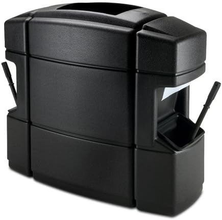 Islander Series 40-Gal Double Sided Island Convenience Center Finish: Black