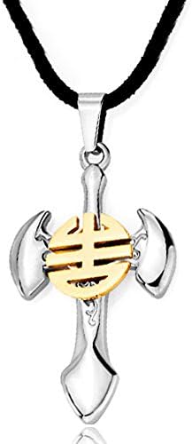 CharmSStory Cross Necklaces Celtic Cross Abstract Chinese Character Pendants
