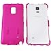 Hello Kitty Protector Case for Samsung Galaxy Note 4 N910 Shockproof Bow Cute Strong Protective Dual Layer 2 in 1 Silicone Rubber Gel & Hard Thin Slim Hybrid Cover Anti-Bubble Screen Protector & Stylus (Pink)