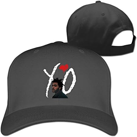 Hittings The Weeknd Adjustable Hunting Peak Hat/Cap Black