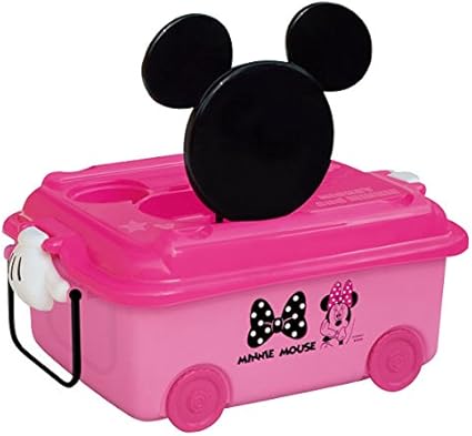 Amazon 錦化成 キャラクターボックス ミニーマウス おもちゃ箱 浅型 かご ボックス ベビー マタニティ 通販