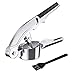 bC BimeTALliC CAble Stainless Steel Press Mincer Ginger Crusher Squeezer Heavy Duty Presser Professional Kitchen Crush Garlic Chopper, User-Friendly, Easy To Clean, Black