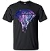 Bleeding Dripping Galaxy Diamond Unisex T Shirt